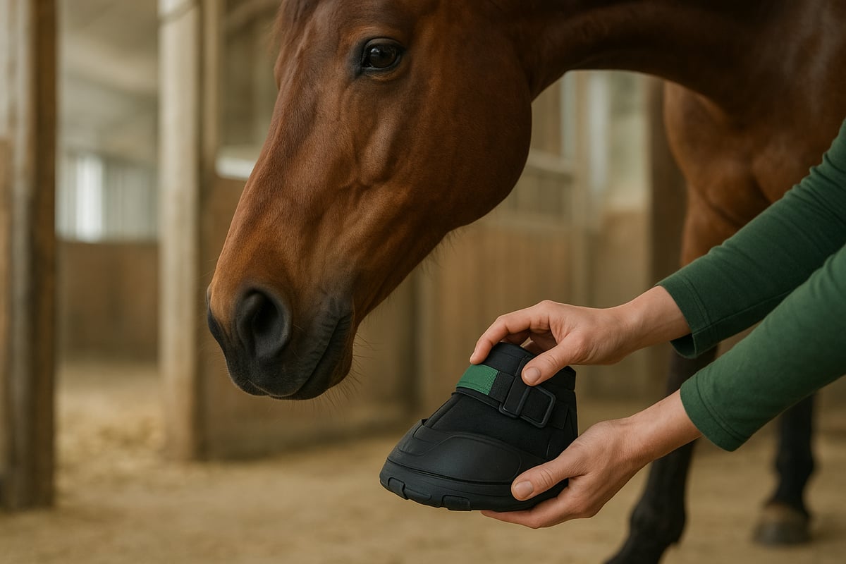 Anwendung von Hufschuhen: Schritt-für-Schritt-Anleitung