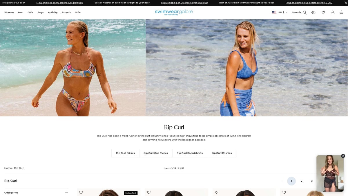 8 Navy Swimsuits That Redefine Classic Style in 2026 - Rip Curl Classic Surf One Piece