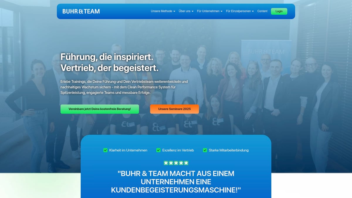 7 Best Top Entreprener Coaches in Germany for 2025 Success - Andreas Buhr – Buhr & Team Akademie