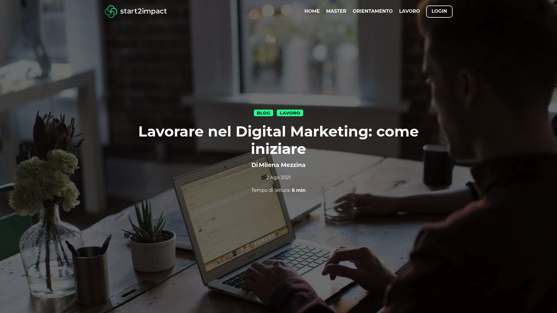 7 Migliori Corsi Di Web Marketing Da Seguire Nel 2025 - Start2Impact Digital Marketing Program