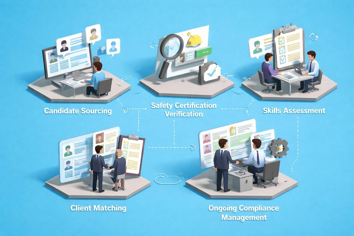 Baton Rouge staffing process workflow