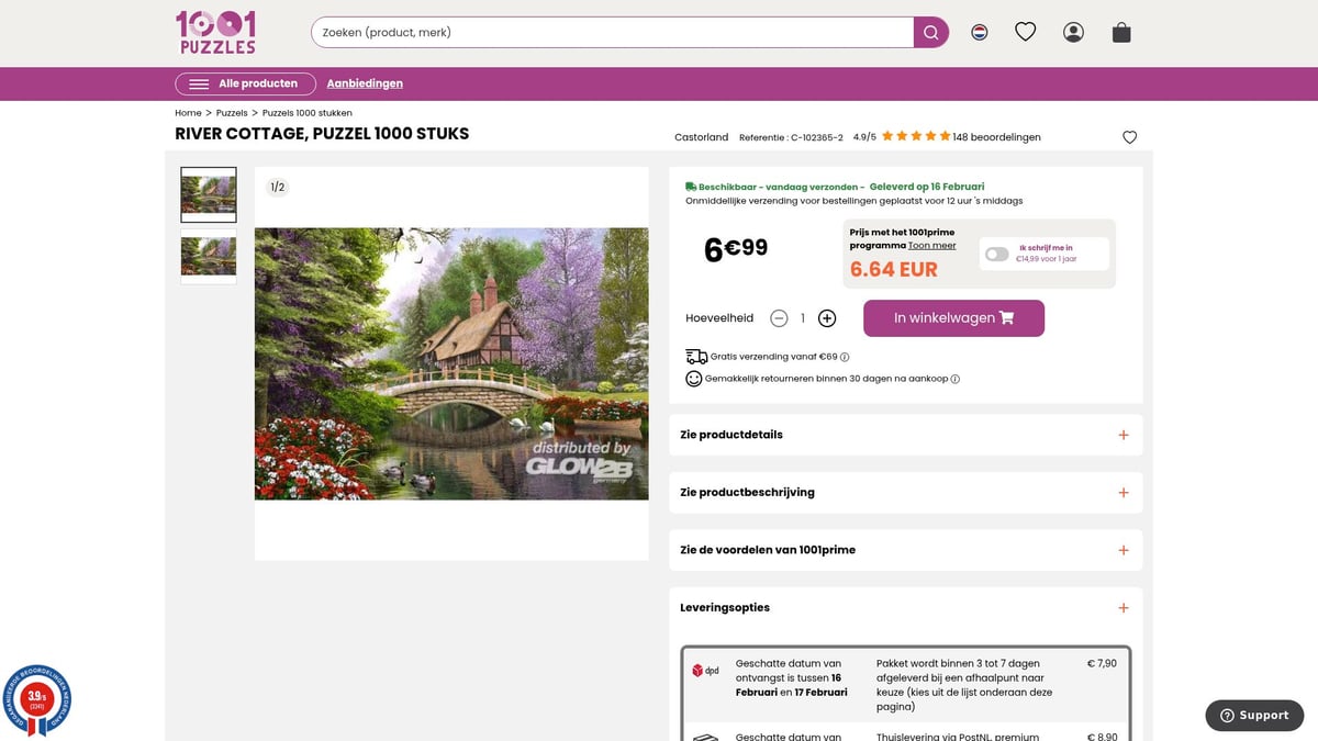 Top 8 Beste 1000 Puzzel Uitdagingen Voor 2026 - River Cottage, puzzel 1000 stuks