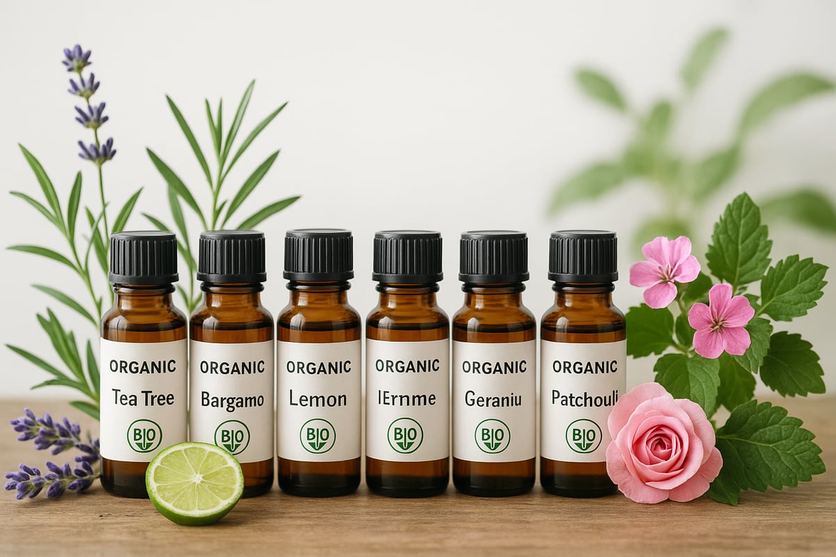 Populaire Biologische Etherische Oliën en Hun Unieke Werking