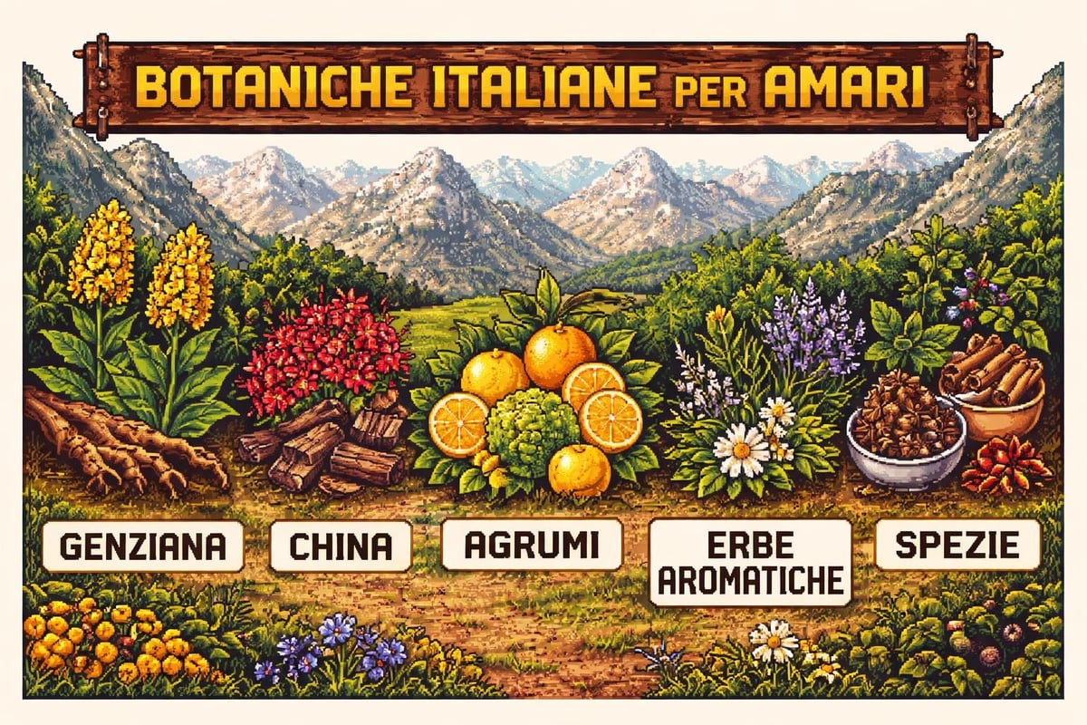 Selection of bitter botanicals