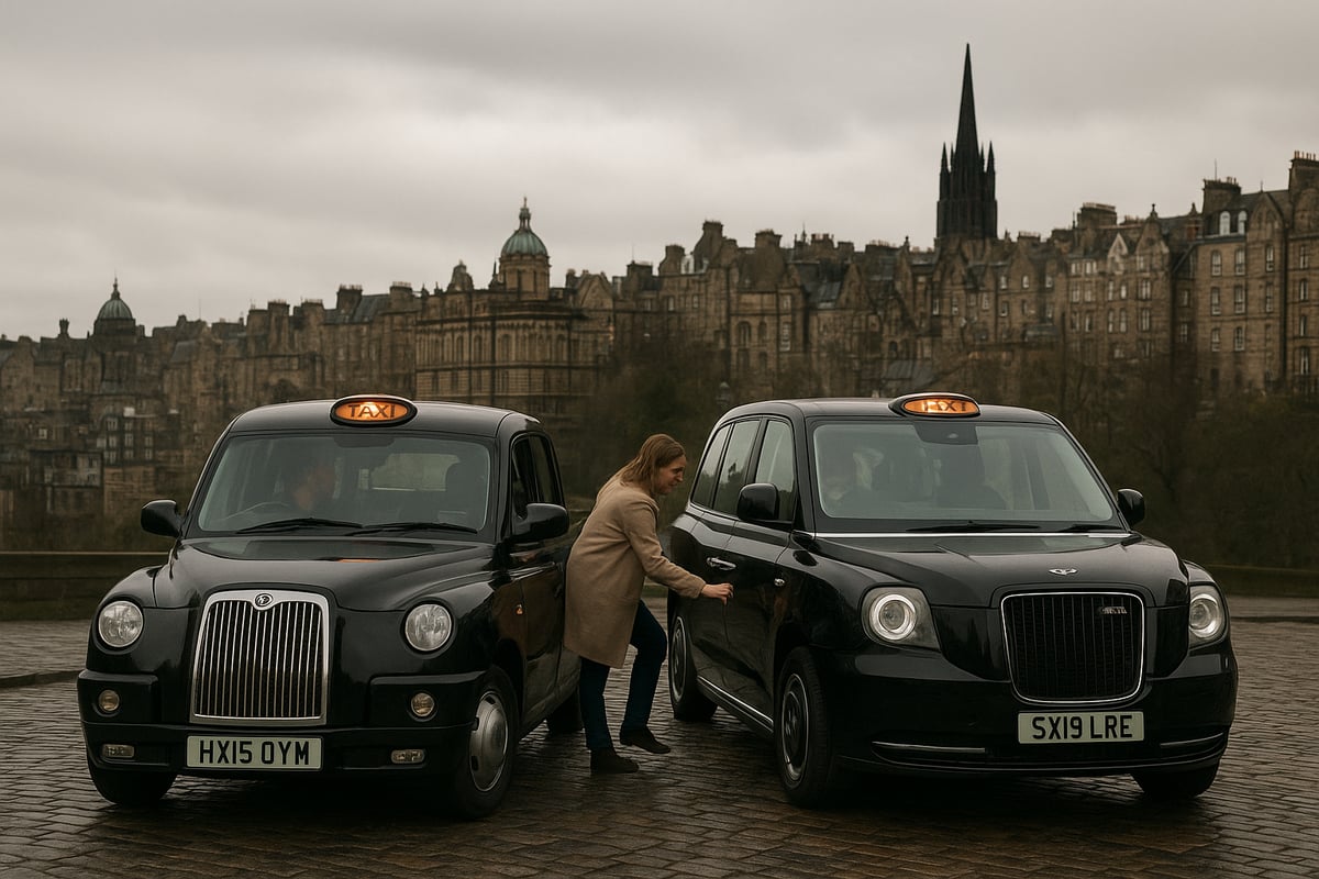 The Black Taxi Experience in Edinburgh