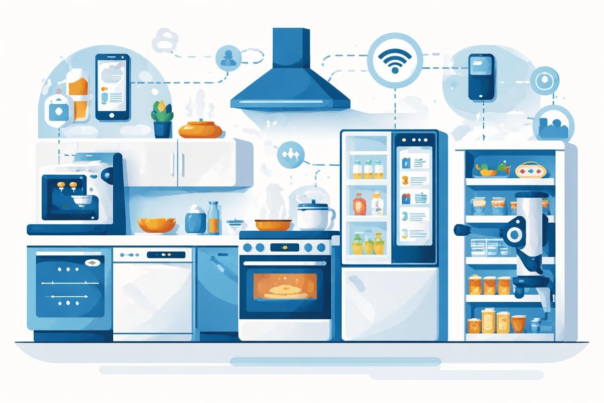 Smarte Küchentechnologie