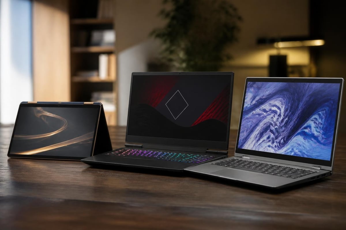 Premium HP laptop features