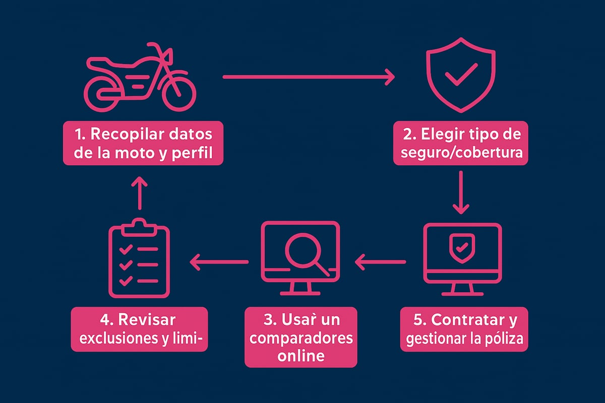 Pasos para Cotizar un Seguro de Moto en 2026