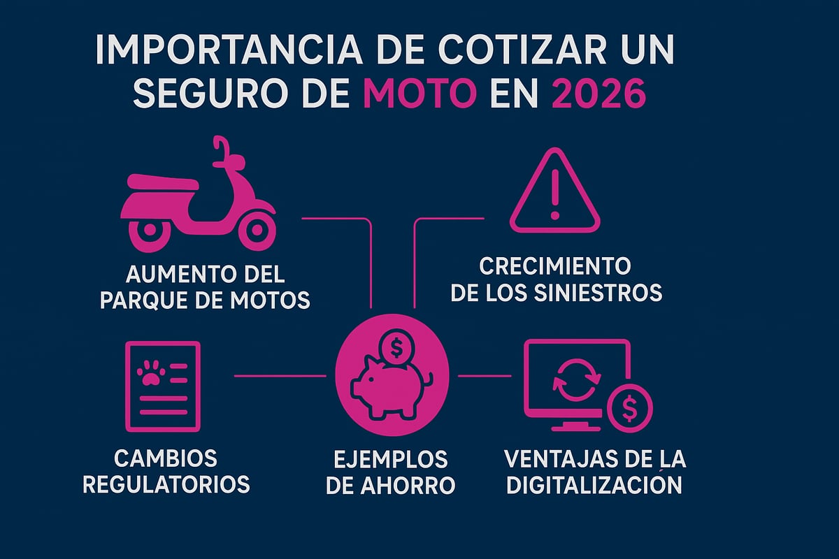 &iquest;Por Qu&eacute; es Importante Cotizar un Seguro de Moto en 2026?
