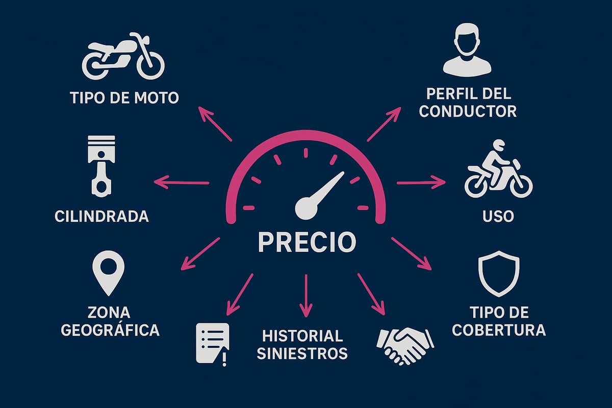 Factores que Influyen en el Precio del Seguro de Moto