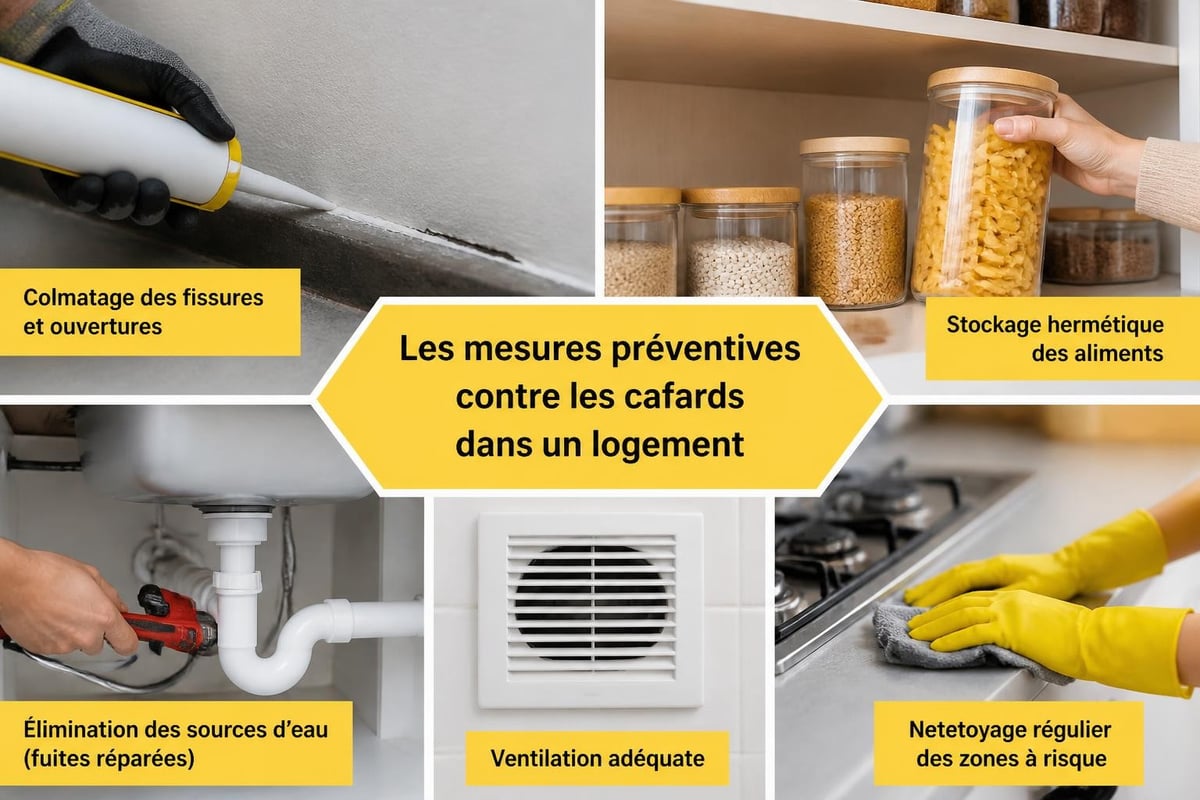 Prévention cafards