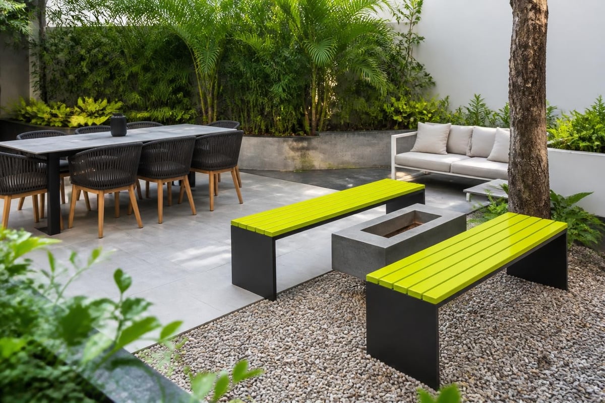 Outdoor space zoning