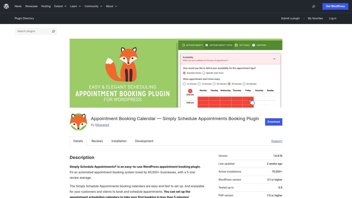 Top 7 WordPress Appointment Booking Plugin Free Picks 2026 - Simply Schedule Appointments