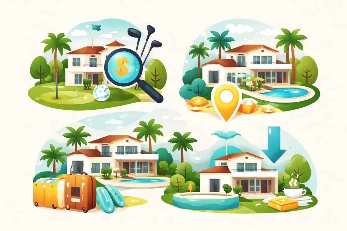 Seasonal rental demand patterns