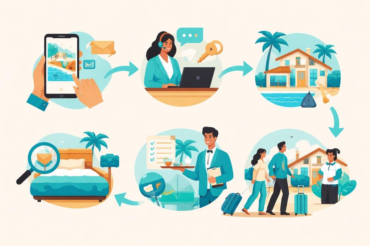 Professional property management workflow