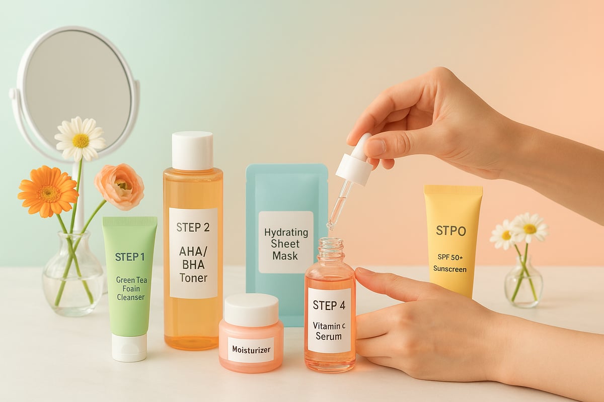 The 2026 Korean Skincare Routine: Steps for Every Skin Type