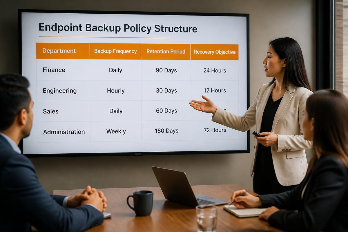 Backup policy framework