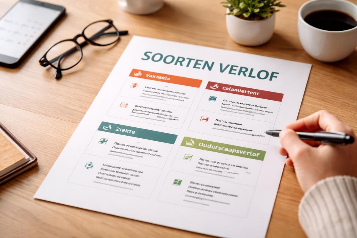Verlofsoorten goedkeuringsmatrix
