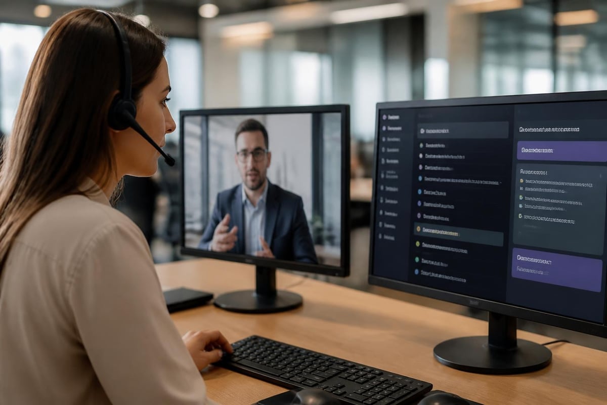 Real-time sales conversation support