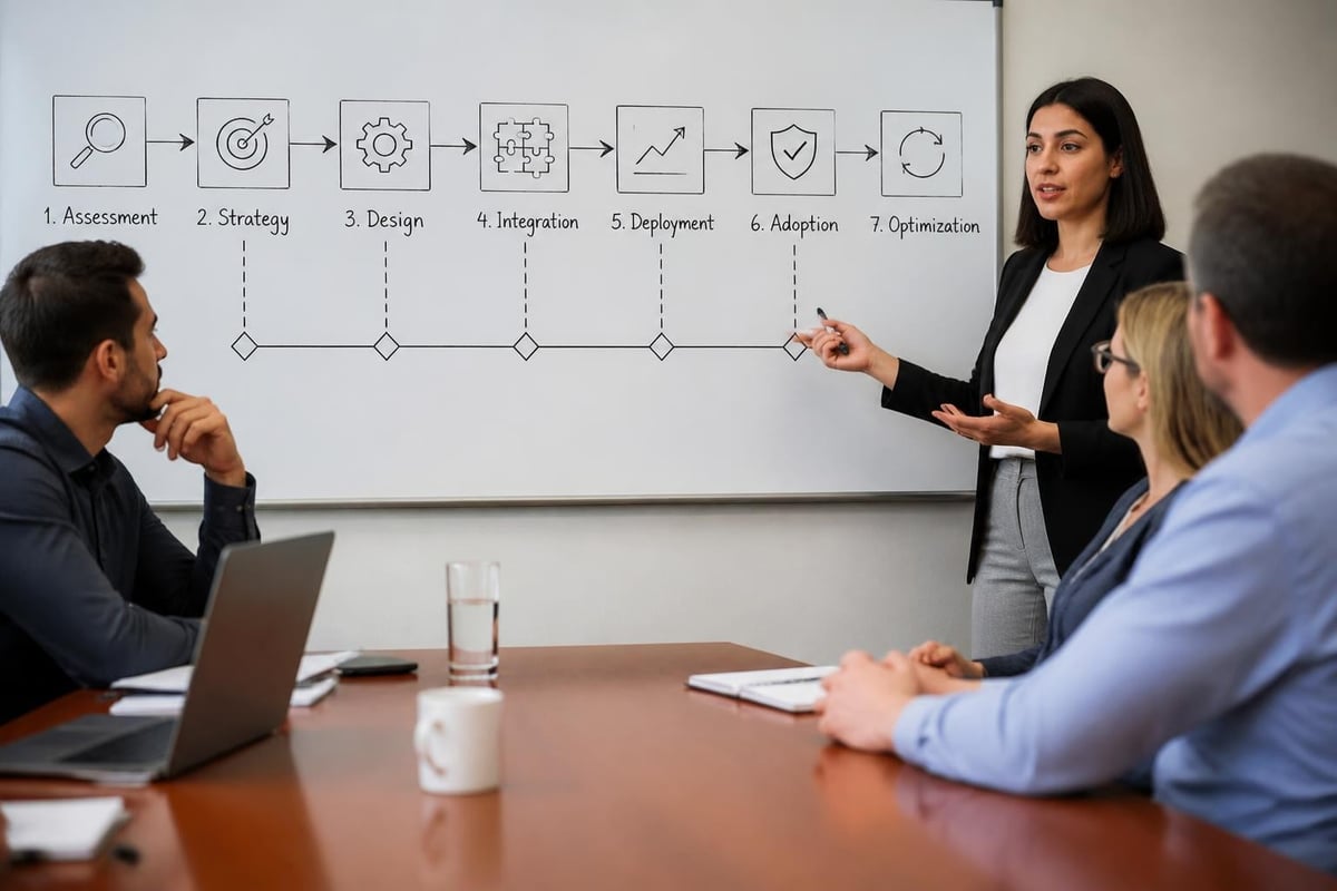 AI sales enablement implementation roadmap