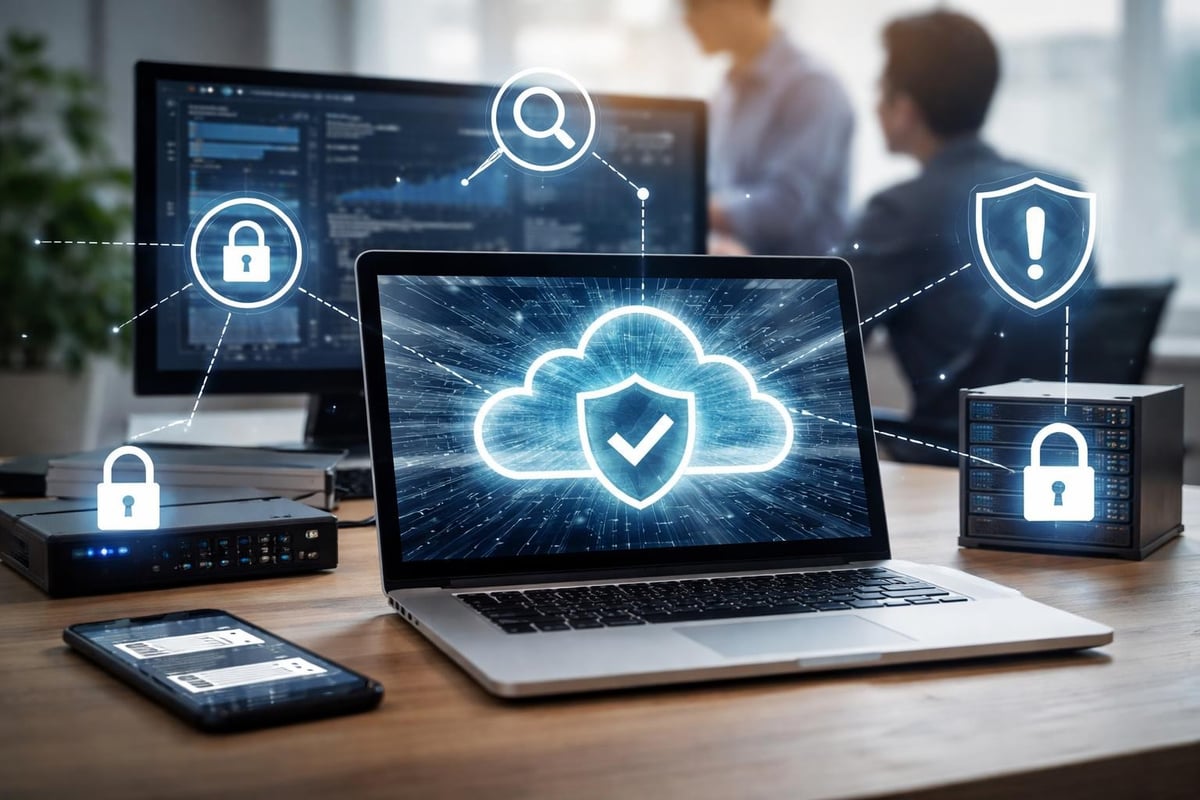 Cloud security architecture layers