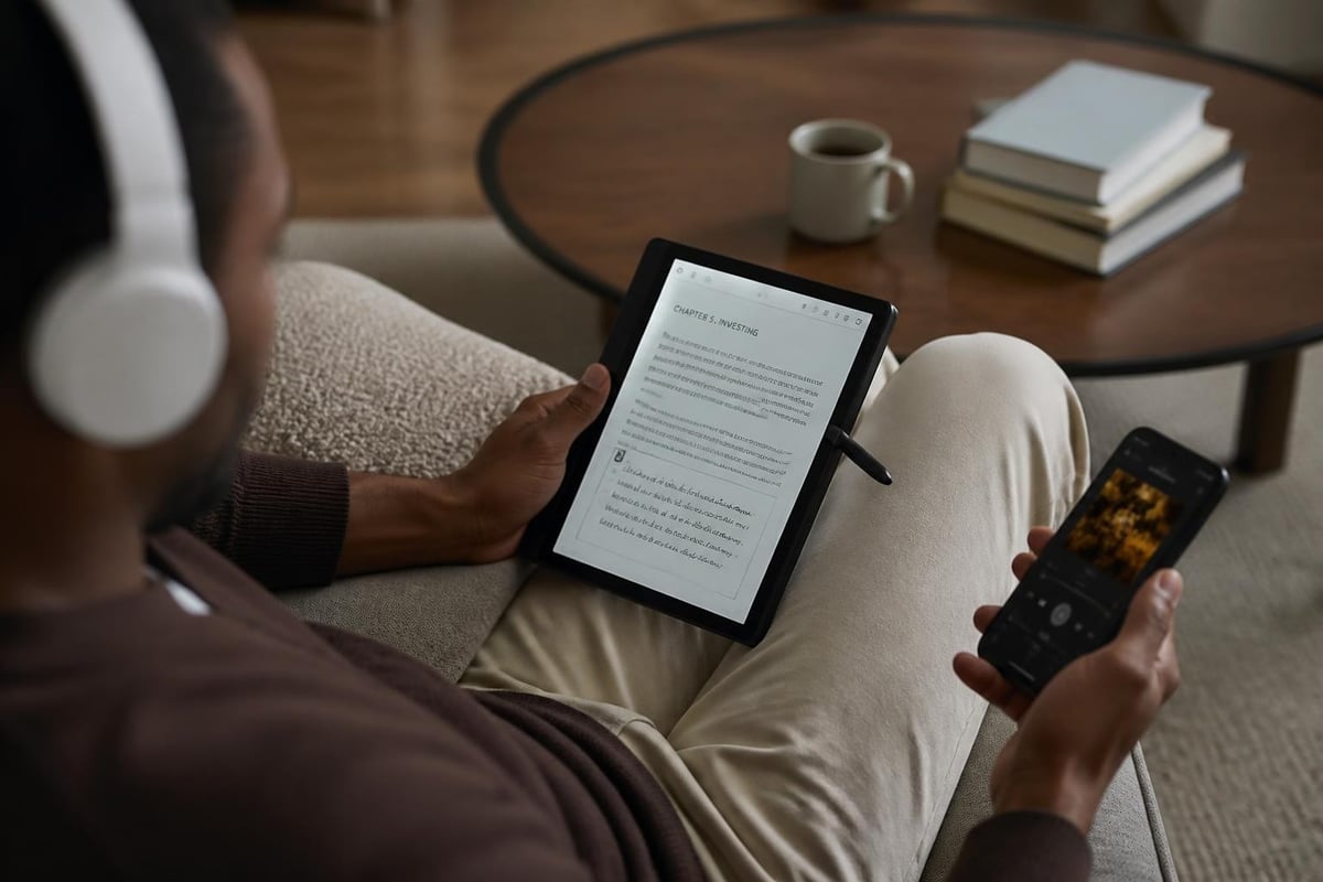 Advanced ebook reader features