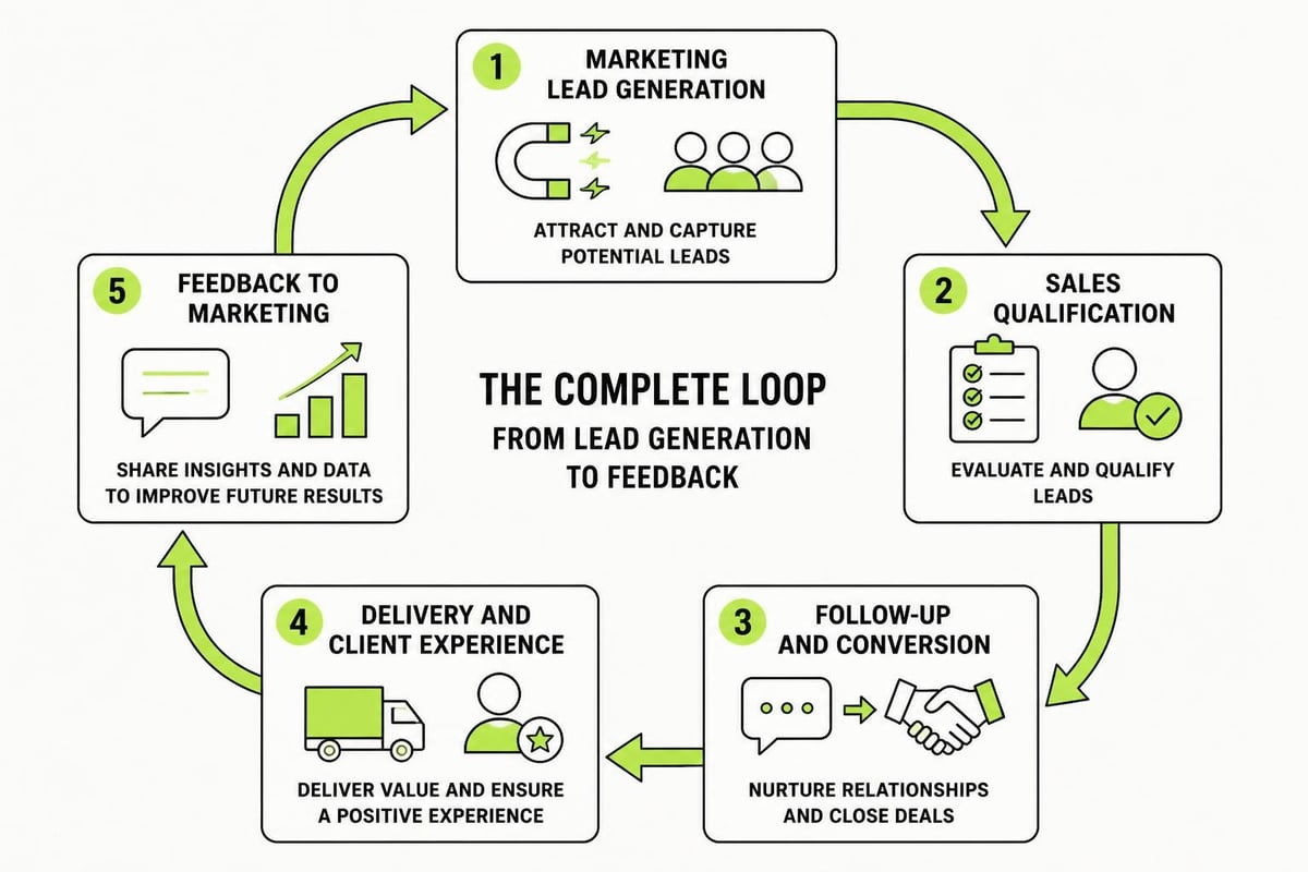Marketing and sales alignment workflow