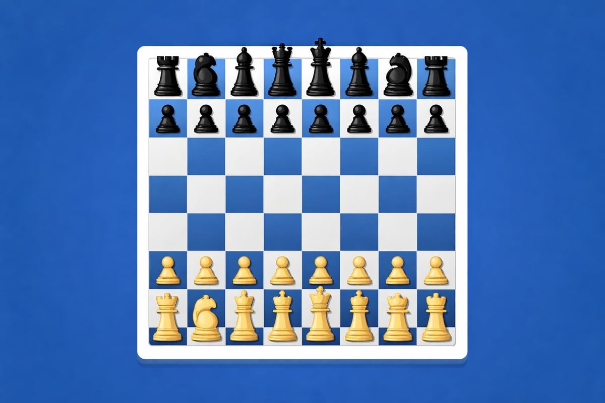 Chess piece starting positions