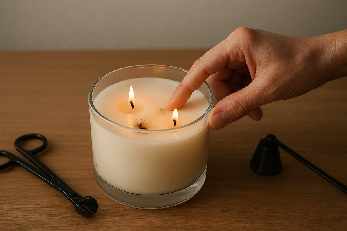 Troubleshooting Common 3-Wick Candle Issues
