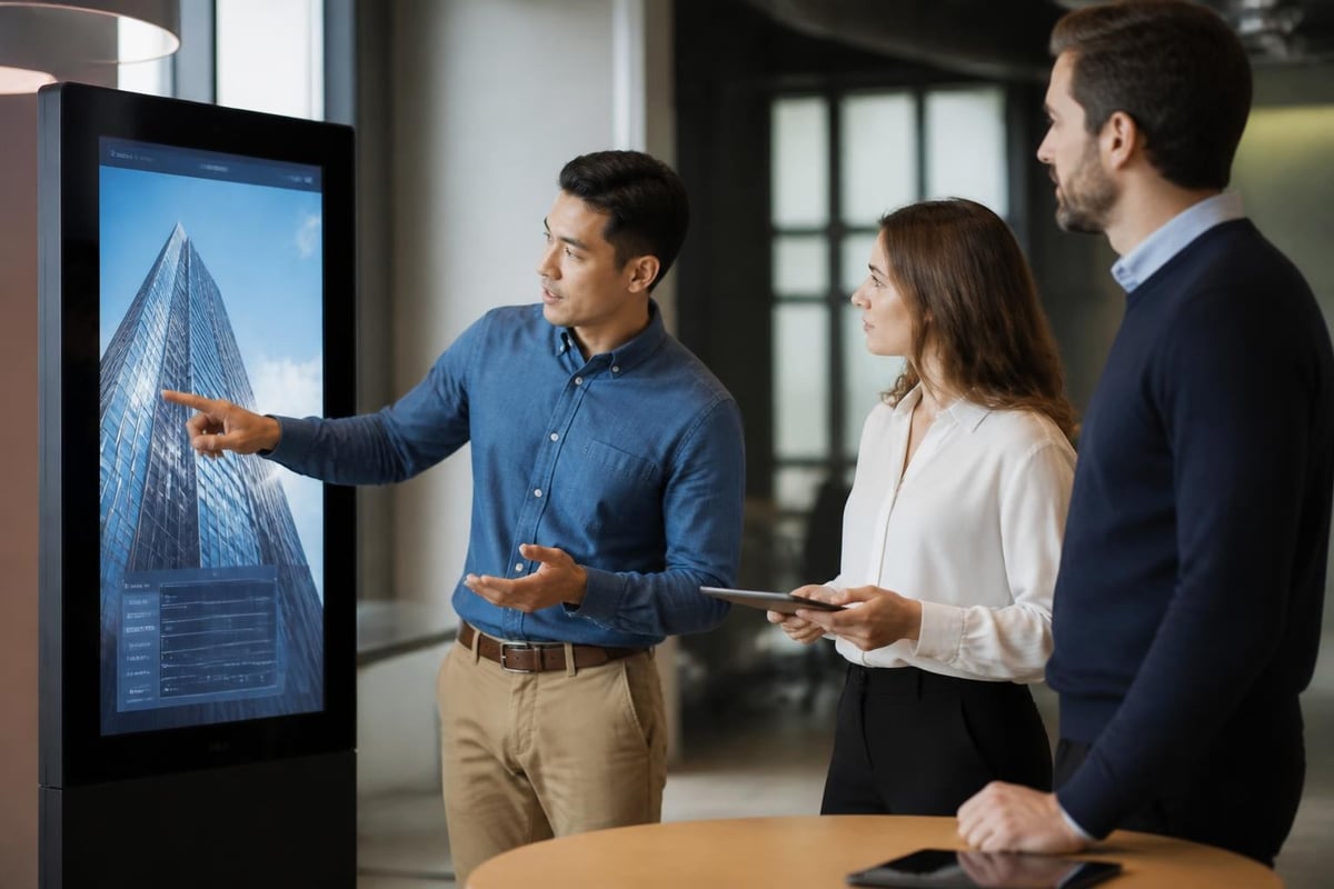 Digital signage content workflow