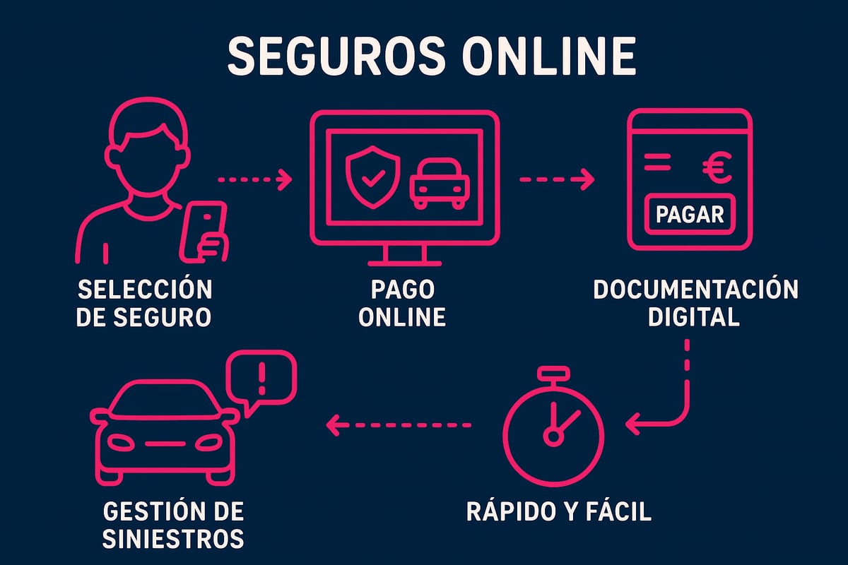 ¿Qué son los seguros on line y cómo funcionan?