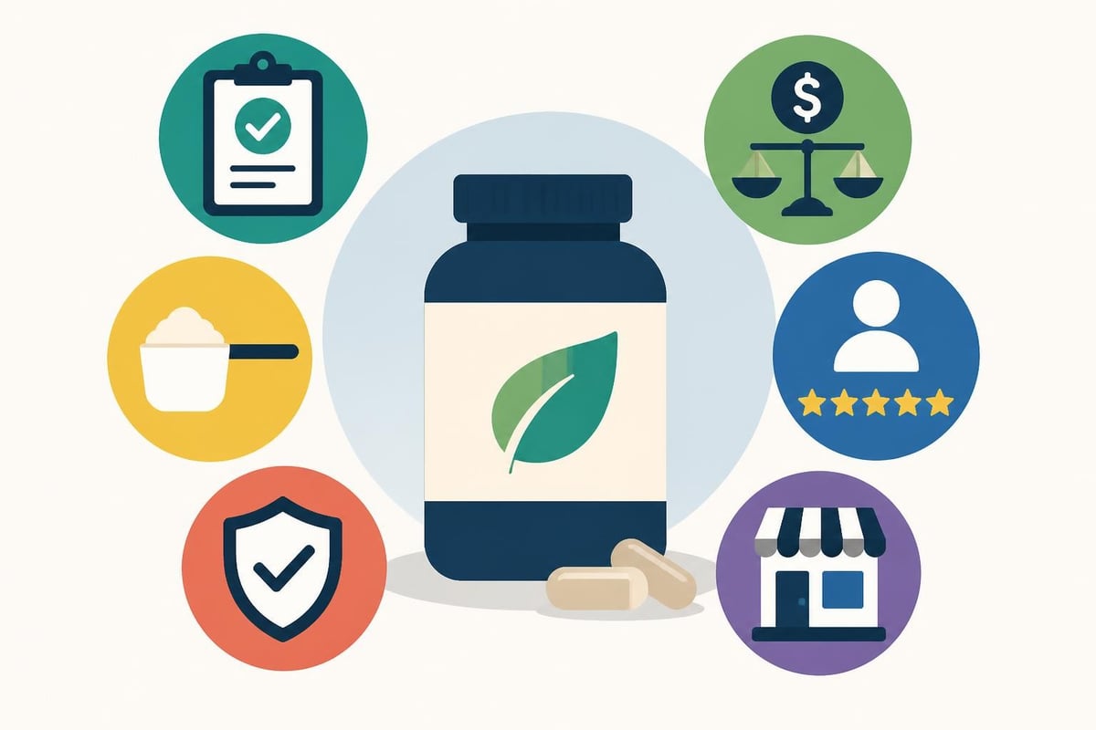 Supplement evaluation criteria