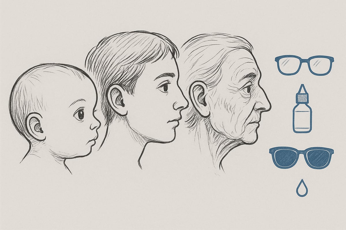 Udvikling og Forandringer i Øjet Gennem Livet