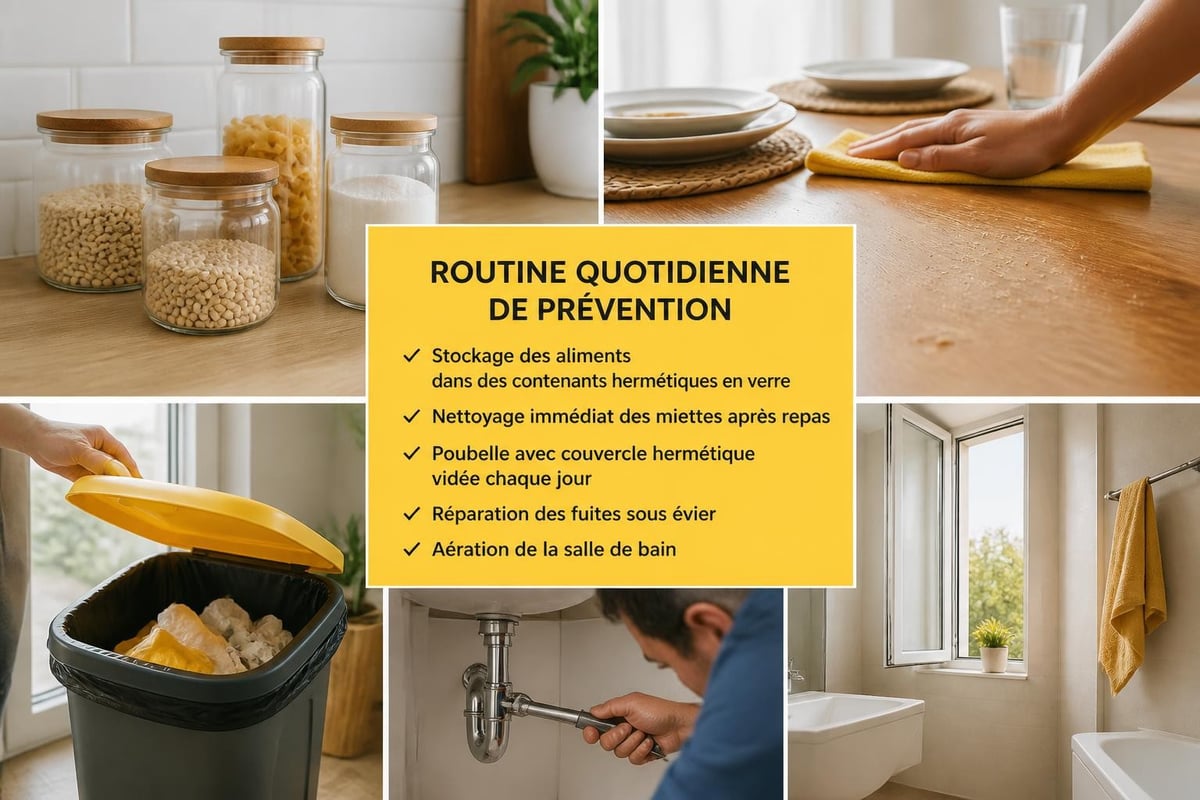 Bonnes pratiques d'hygiène anti-cafards