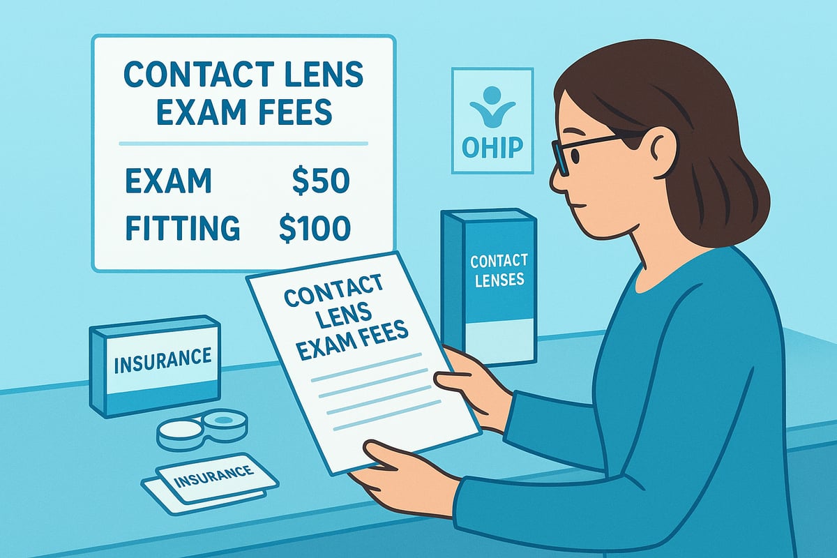 Costs, Insurance, and OHIP Coverage for Contact Lens Exams