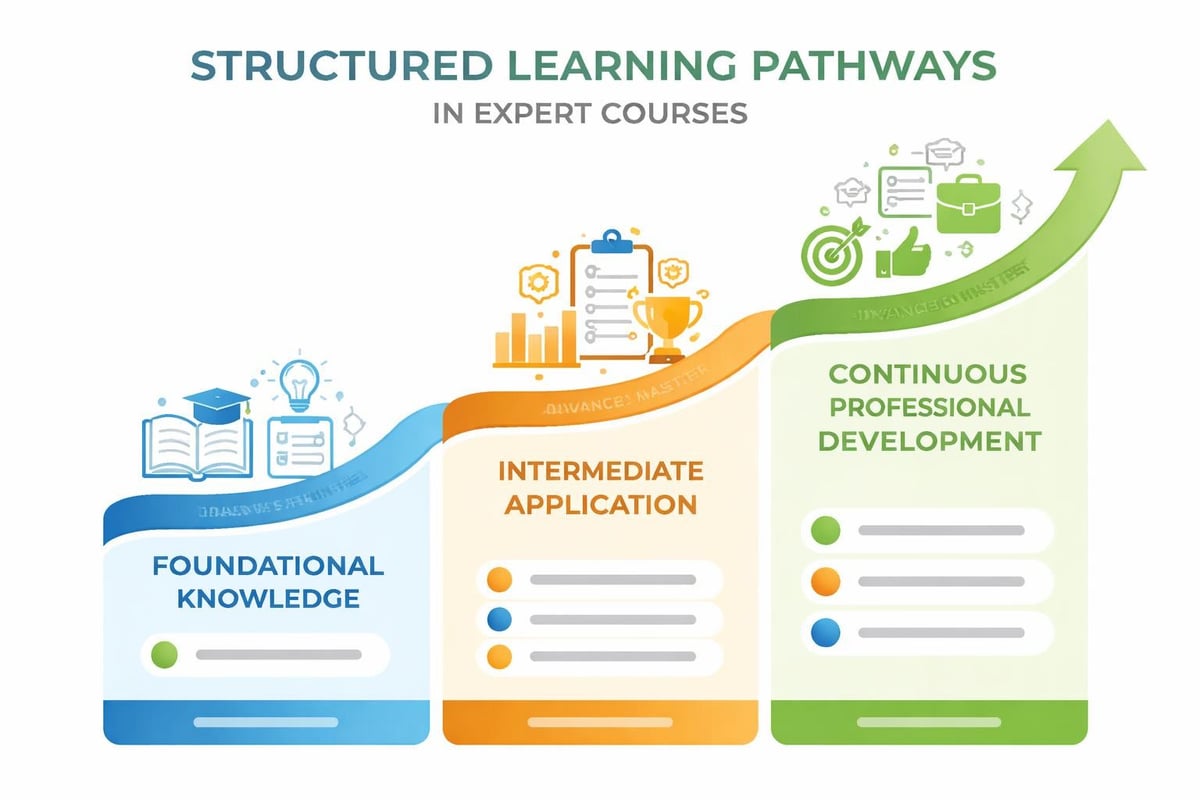 Learning pathway structure