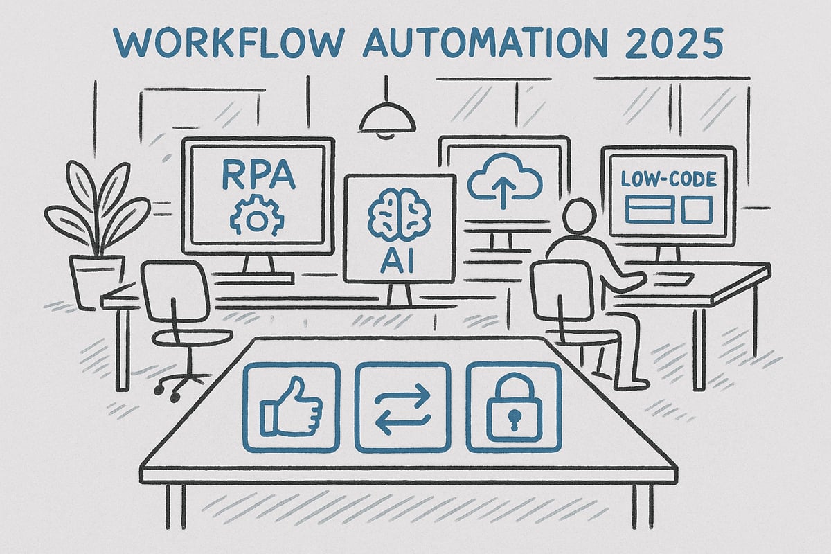 Die wichtigsten Tools und Plattformen für Workflow-Automatisierung 2025