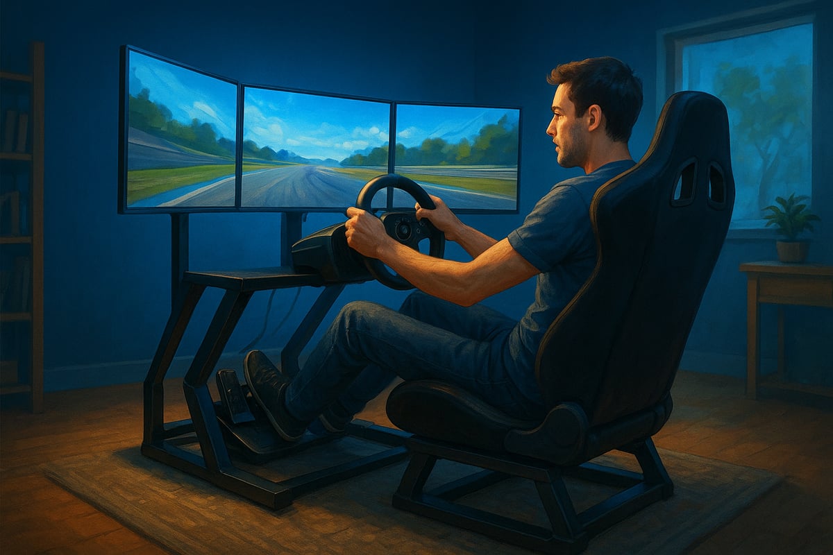7 Essential Items for the Ultimate Budget Racing Sim Setup 2025