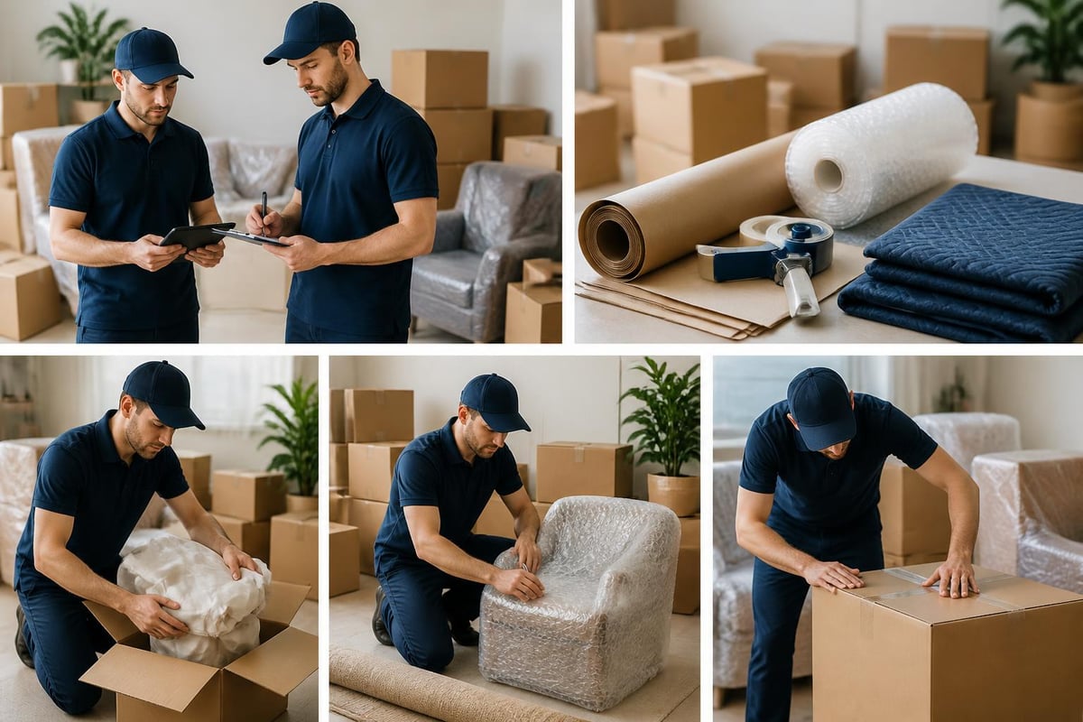 Professional packing process