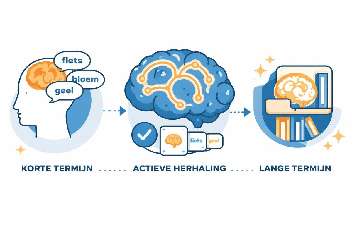 Hersenprocessen bij woordverwerving