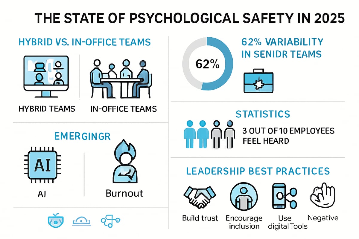 The State of Psychological Safety in 2025: Trends, Challenges, and Opportunities