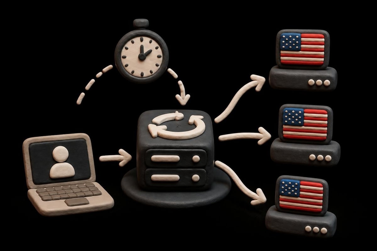 IP rotation workflow