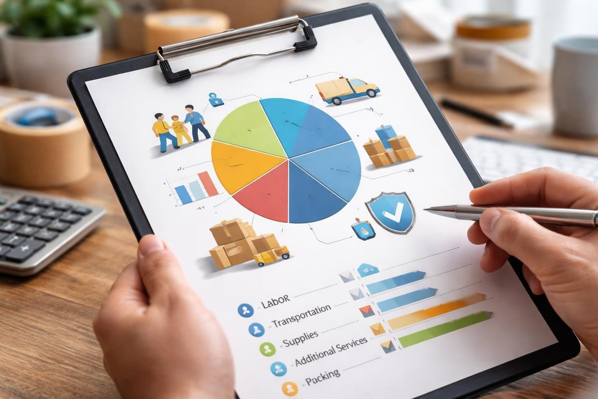 Éléments clés d'un devis de déménagement