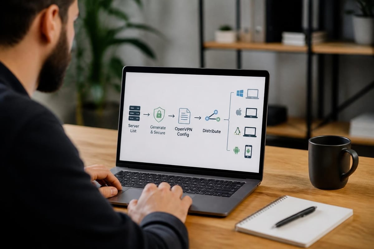 Client configuration deployment