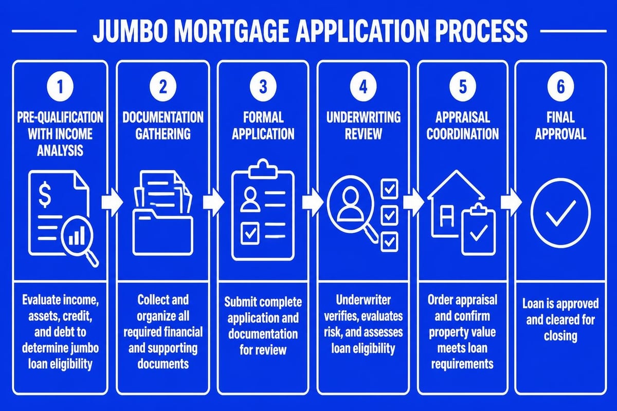 Jumbo mortgage application strategy