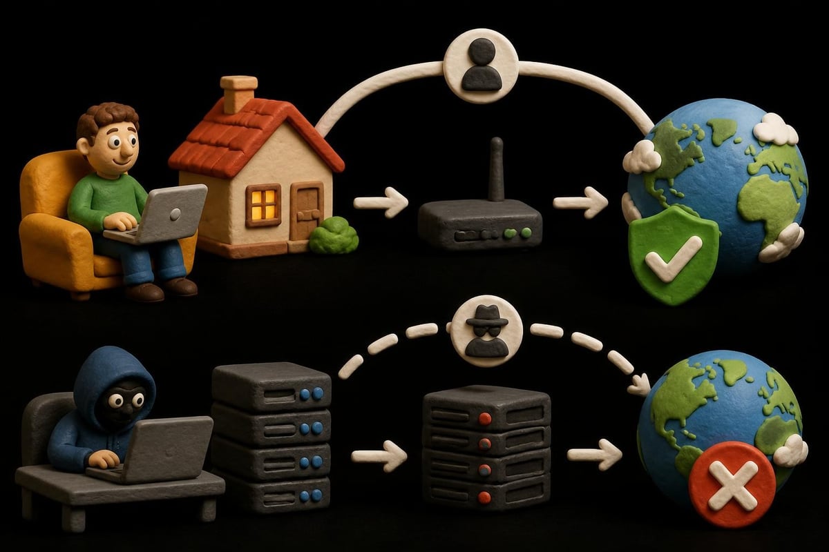 Residential vs datacenter proxy routing
