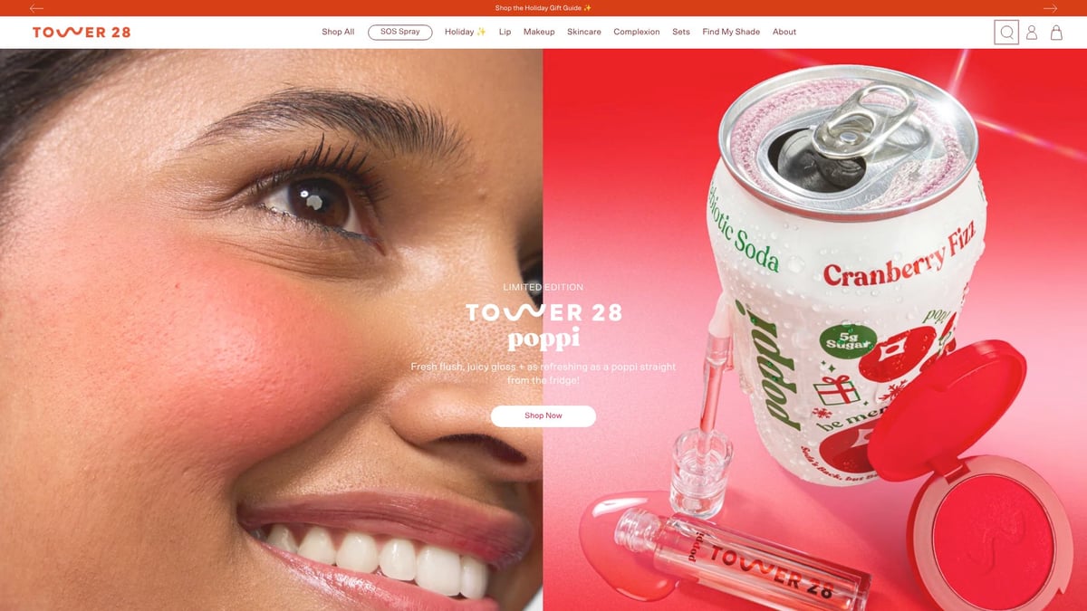 9 Essential Products Cosmetics to Try in 2025 - 9. Tower 28 SOS Daily Rescue Facial Spray