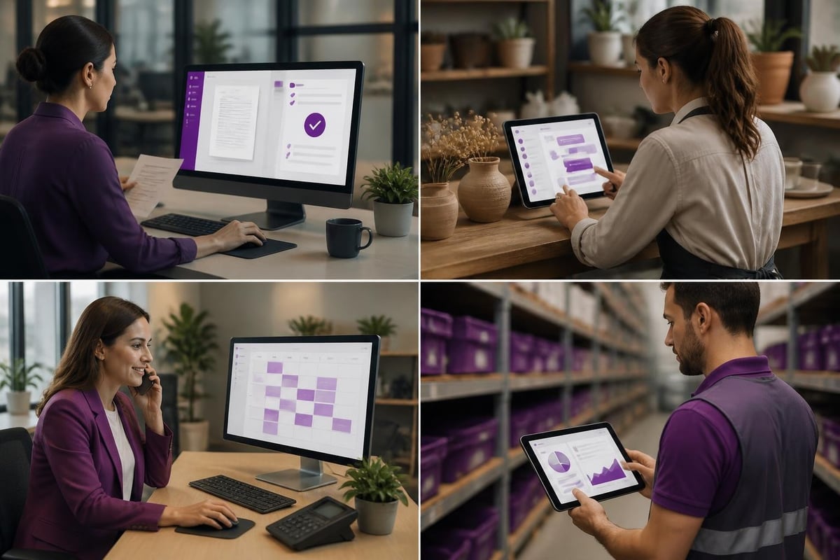 AI workflow automation for small business