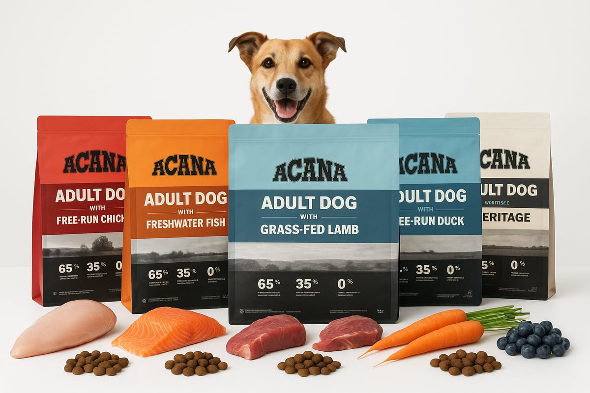 Ingredienser och Näringsvärden i Acana Adult Dog Food
