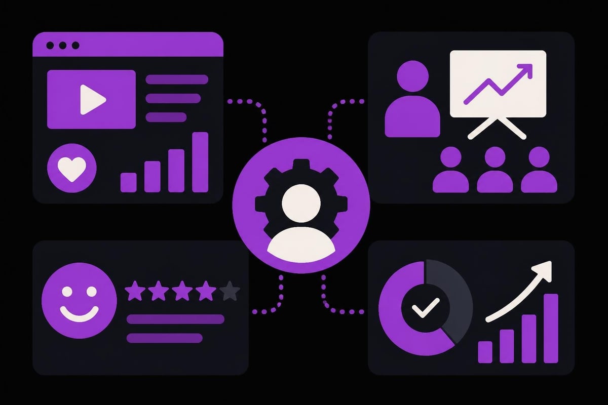 Success metrics dashboard